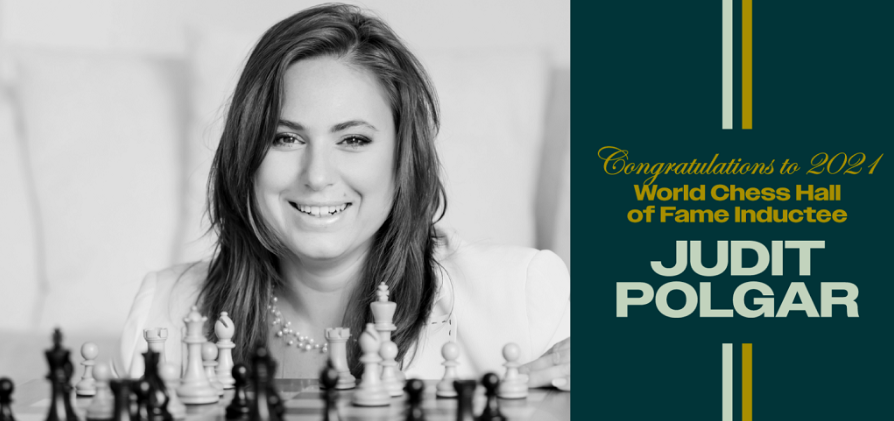 Judit Polgar to be inducted into the World Chess Hall of Fame