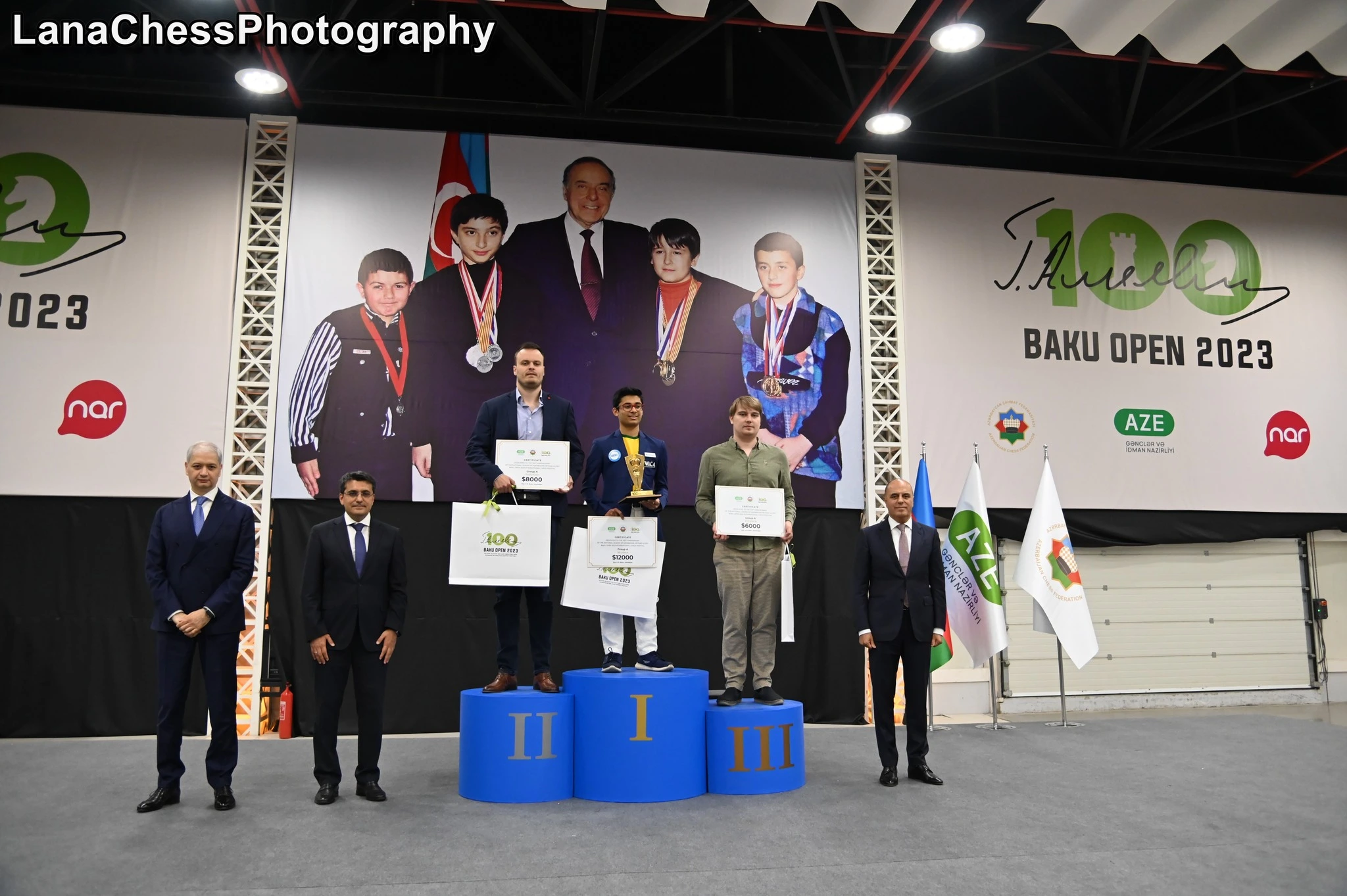 Three way tie for the top of the Baku Chess Open 2023 Chess Topics