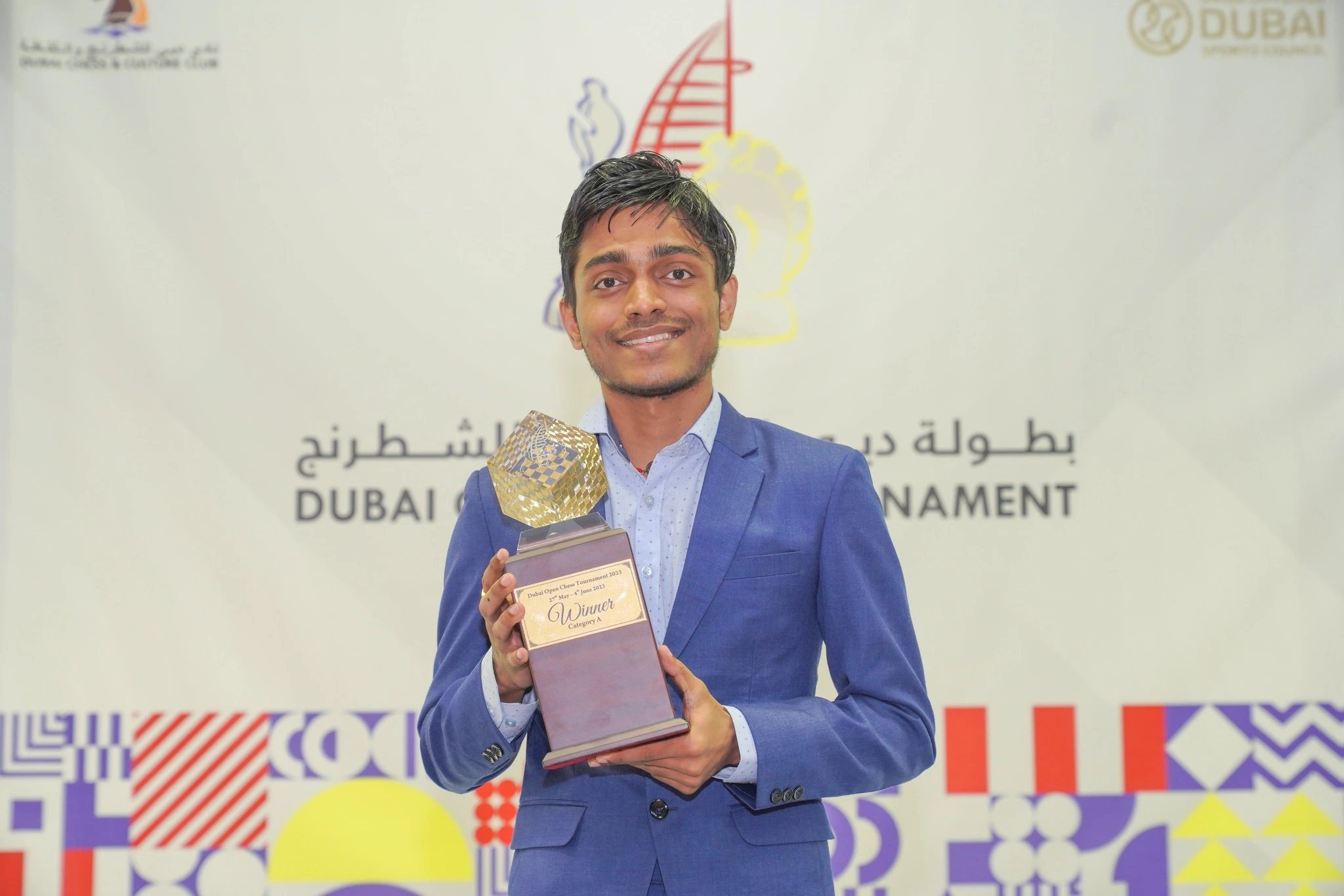 Chithambaram Aravindh wins Dubai Chess Open 2023 Chess Topics