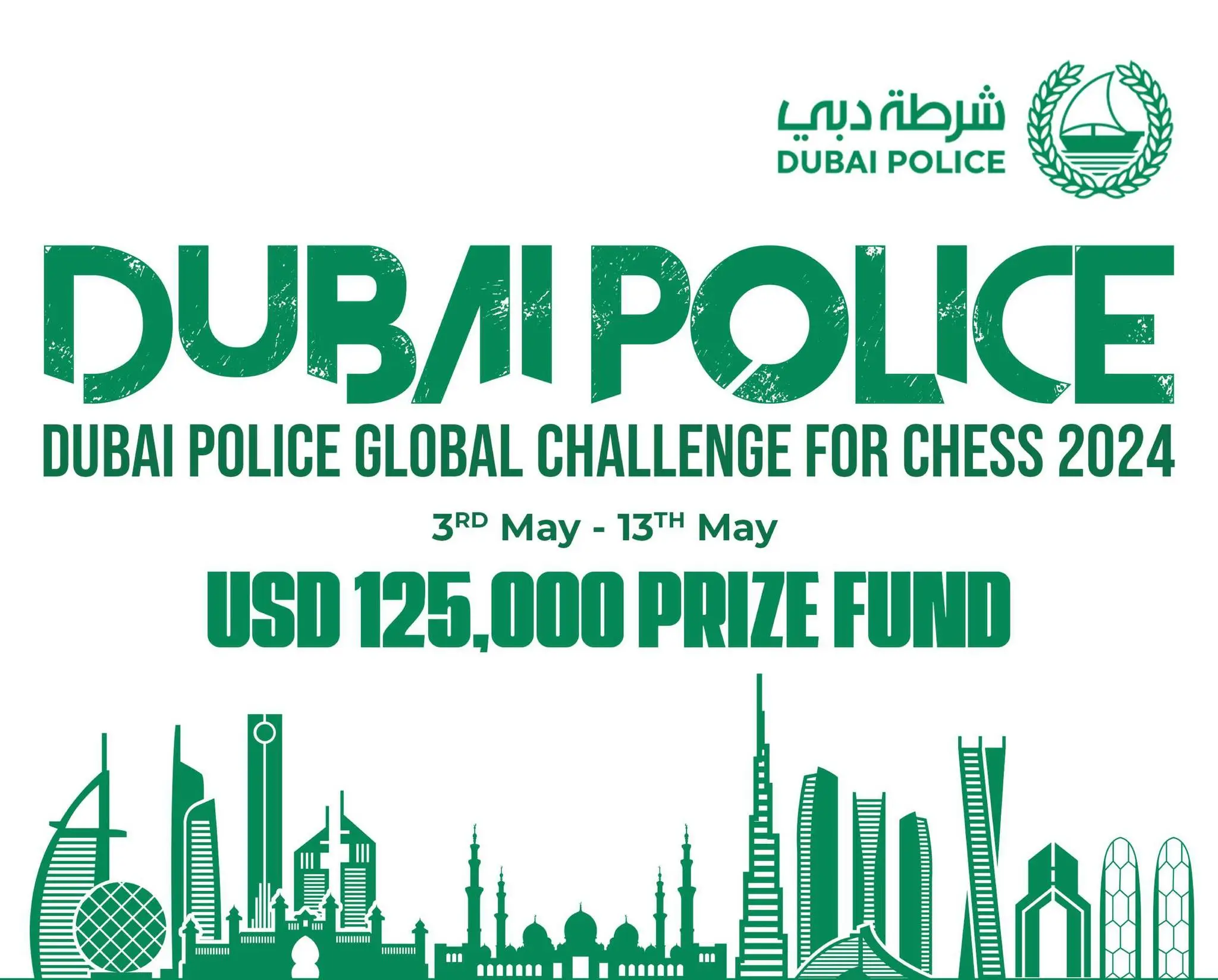 Dubai Police Chess Open 2024 to run big with 125,000 in prizes Chess