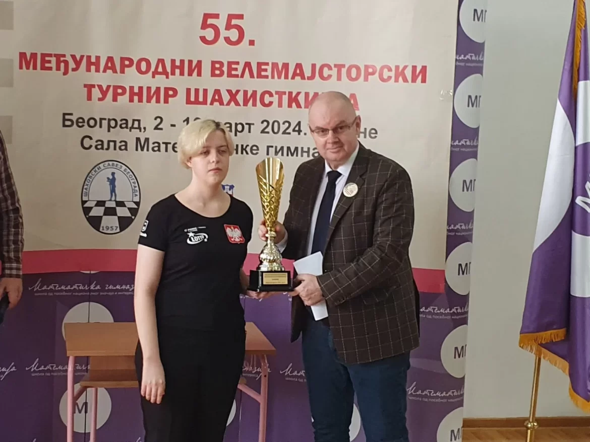 Aleksandra Maltsevskaya wins Women's Grandmasters Tournament in Belgrade