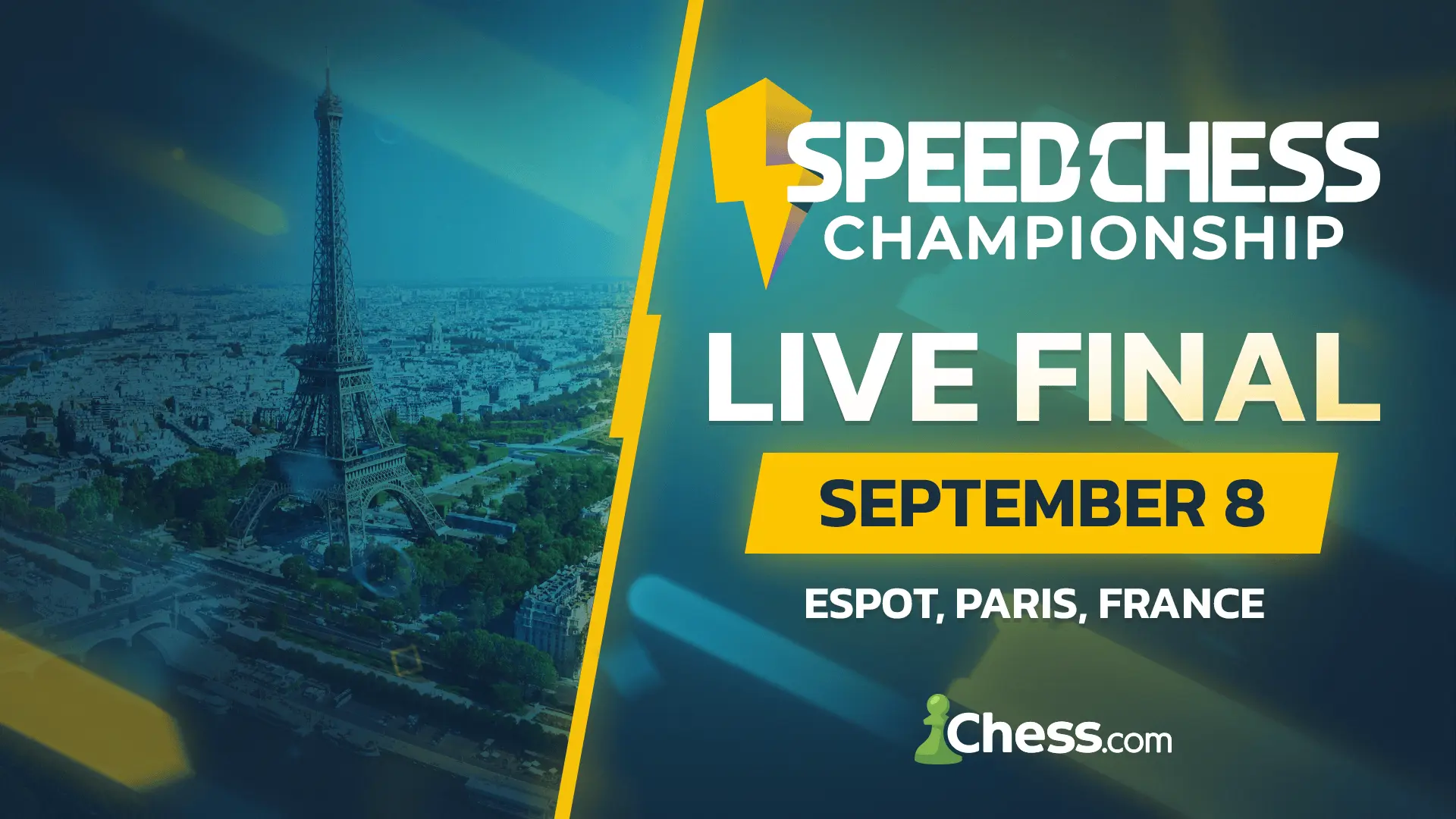 Speed Chess Championship 2024 with live final in Paris Chess Topics