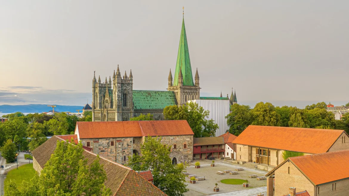 Archbishop's Palace Trondheim, photo by Sven Erik Knoff