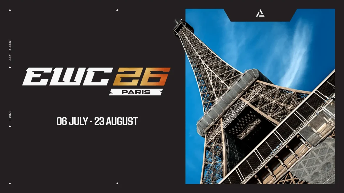 Esports World Cup 2026 Relocates to Paris
